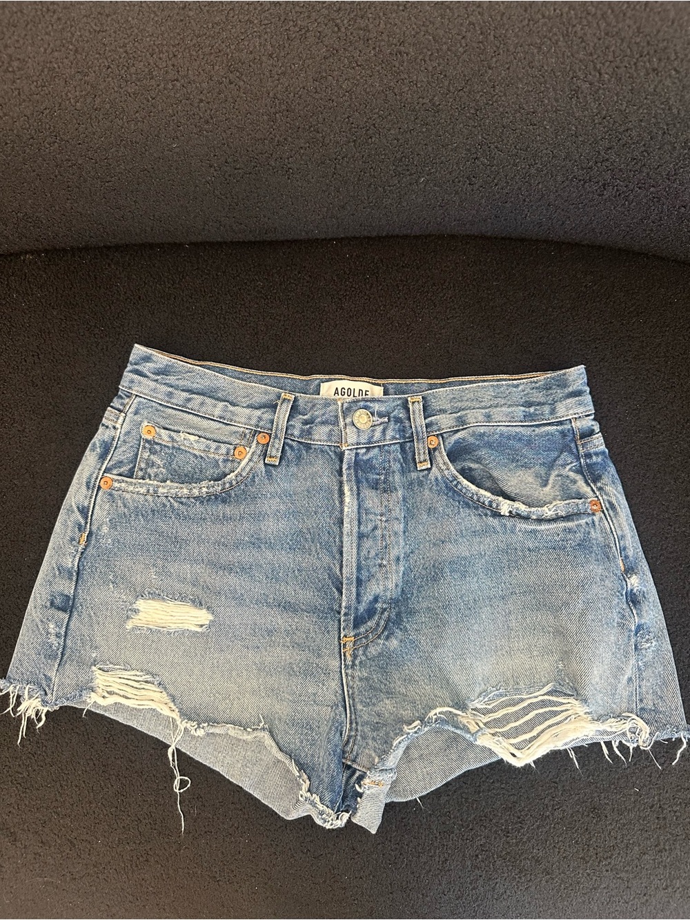 Agolde Parker Vintage Cut-Off Shorts